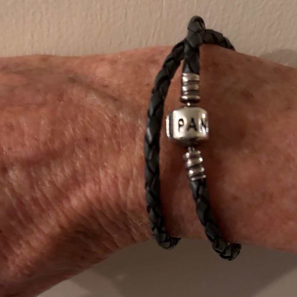 Pandora Braided Bracelet with Silver Closure